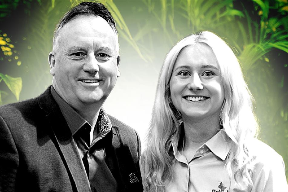 Charles and Amy Stubbs of British Garden Centres